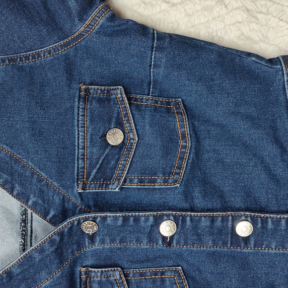 Celebrity Pink Women's XS Blue Denim Dress - Picture 8 of 10